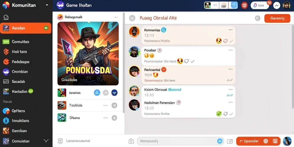 Tantangan seru di setiap level yang dimainkan.