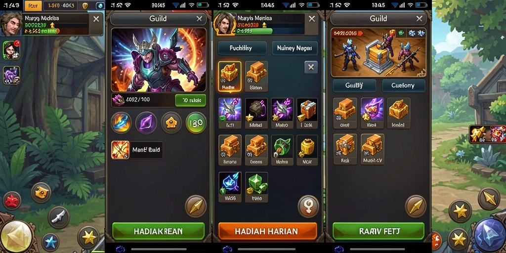 Karakter unik dengan kemampuan berbeda.