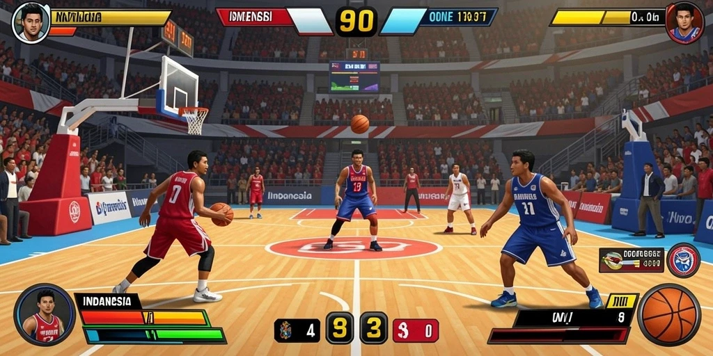 Tangkap layar ketiga memperlihatkan karakter-karakter unik dalam game.