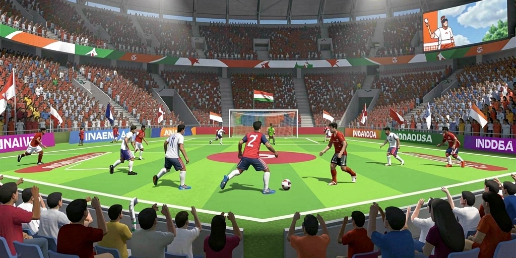 Tangkapan layar fitur multiplayer, menunjukkan interaksi antar pemain.