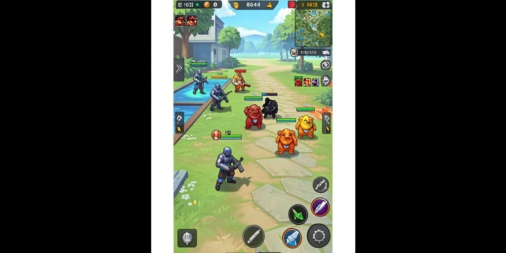 Mode multiplayer yang memungkinkan bersaing dengan teman.