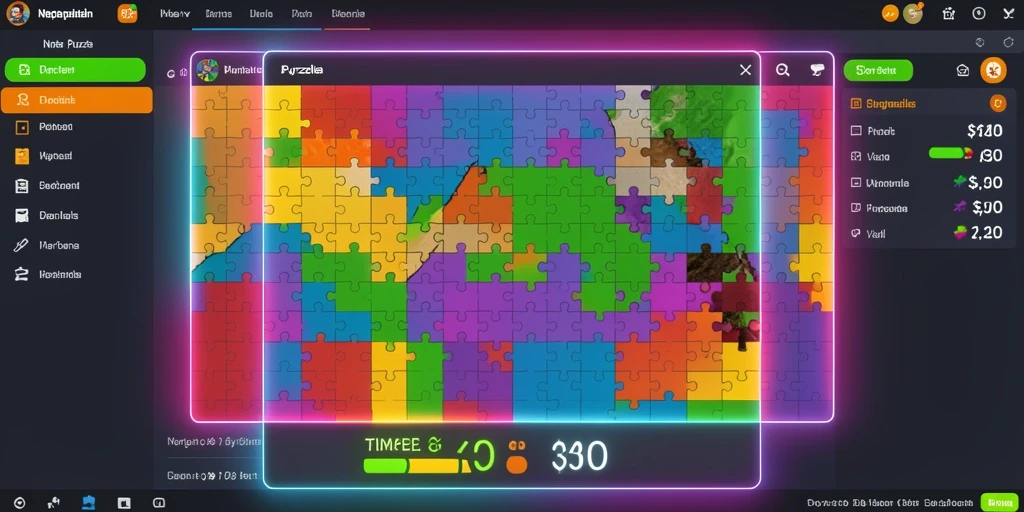 Screenshot menunjukkan kustomisasi karakter yang luas.