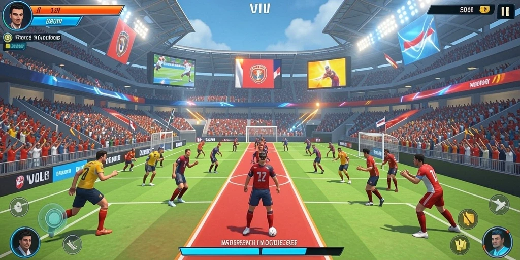 Modo permainan yang menantang dan seru.