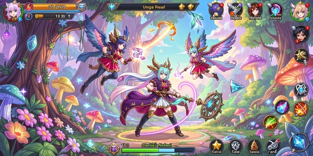 Pertarungan epik melawan monster yang menantang.
