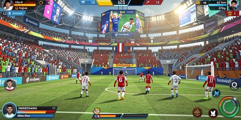 Ragam level yang menantang dan variatif.