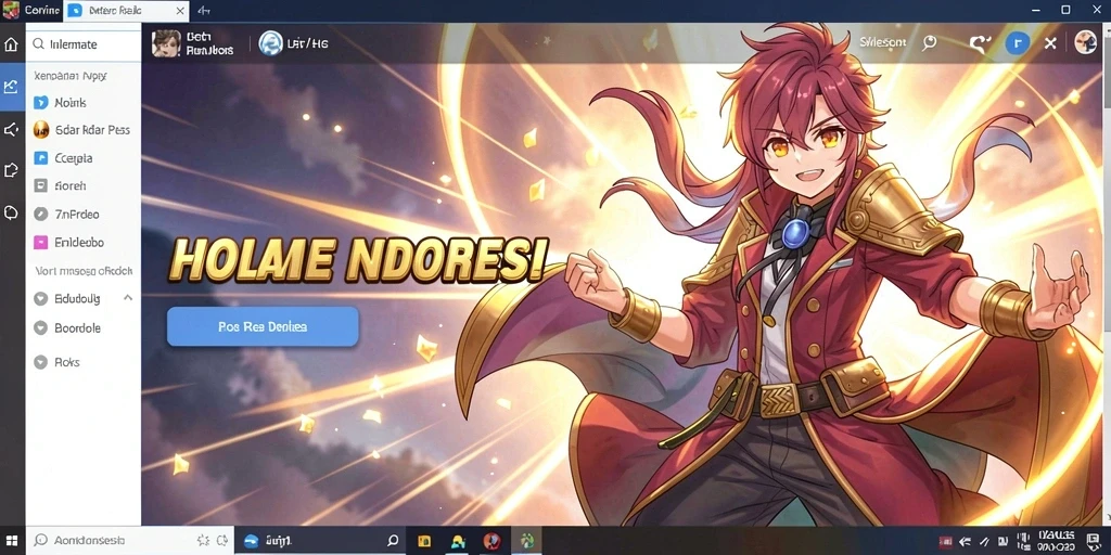 Grafis yang tajam dan penuh warna.