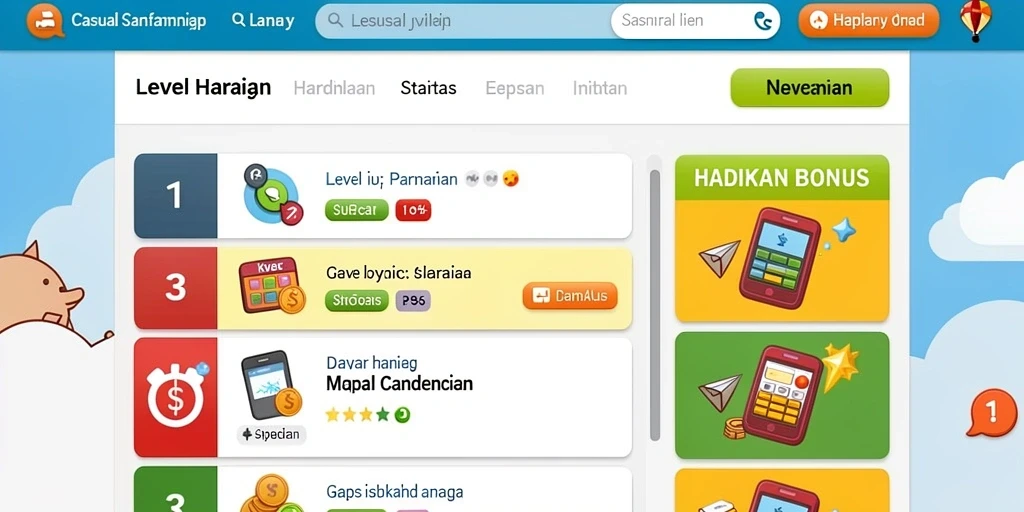 Fitur multiplayer yang memungkinkan bersaing dengan teman.
