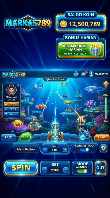 markas789 — layar beranda